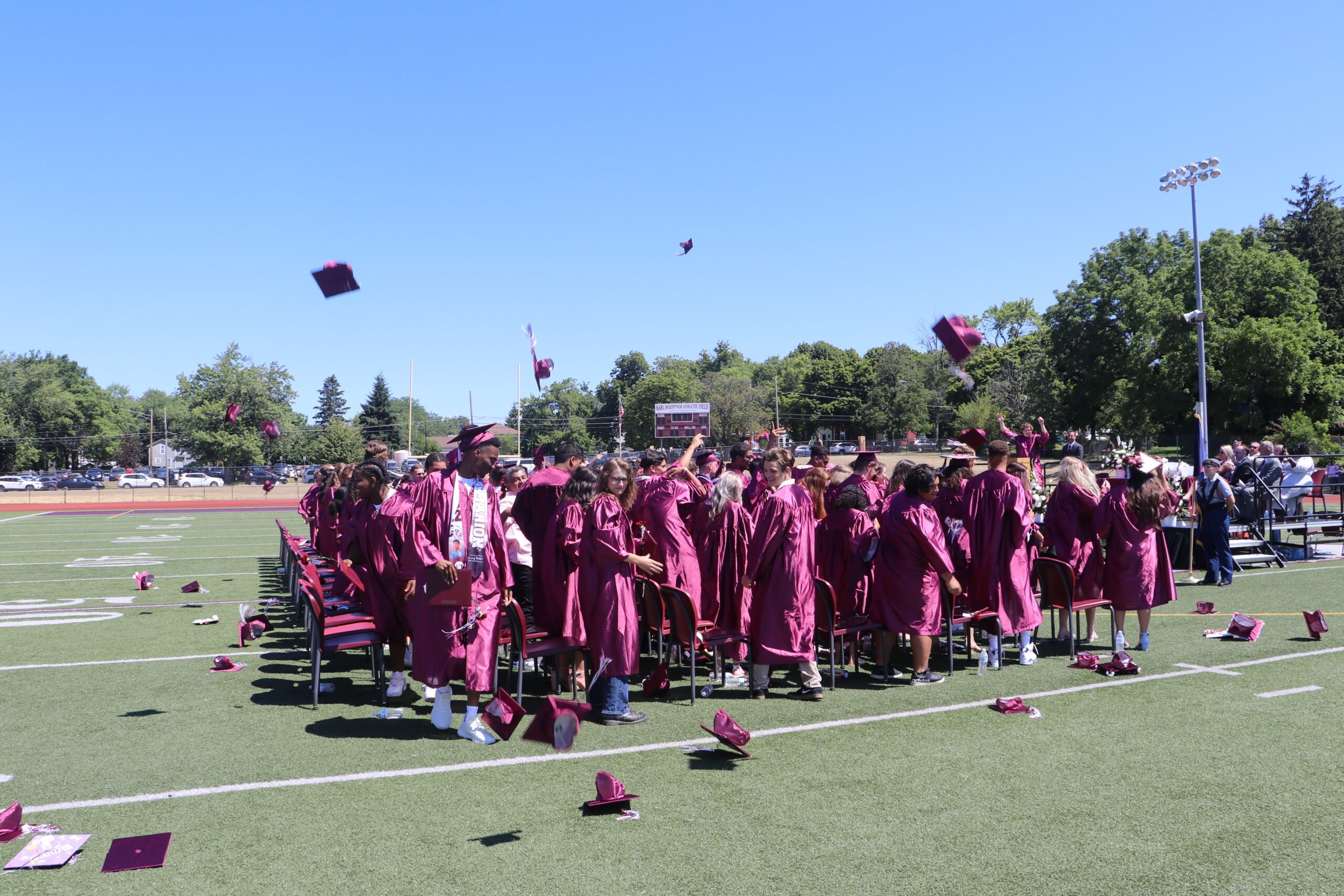 Sunshine and smiles at Dunkirk High’s outdoor graduation News, Sports, Jobs Observer Today